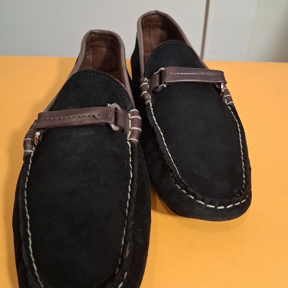 Men Allen Edmonds Pasadena USA  suede buckle driver loafers 10M shoes main image 5